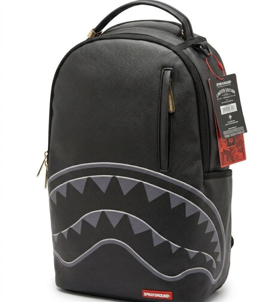 MORRAL SPRAYGROUND G5 NEGRO DIENTE GRIS