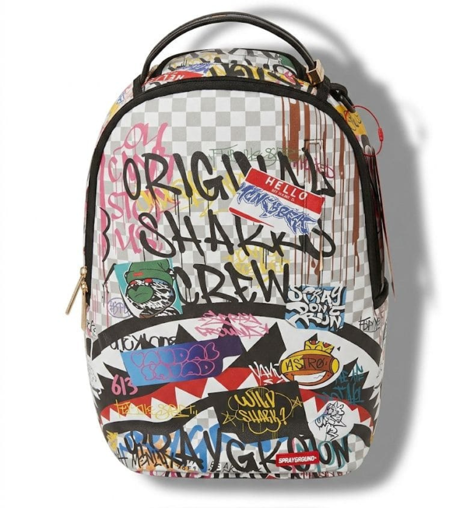 MORRAL SPRAYGROUND G5 BLANCO GRAFFITI