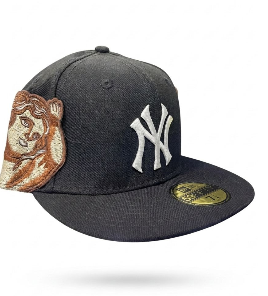 BEISBOLERA YANKES NEW YORK 59 NEGRA BLANCA