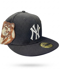 BEISBOLERA YANKES NEW YORK 59 NEGRA BLANCA