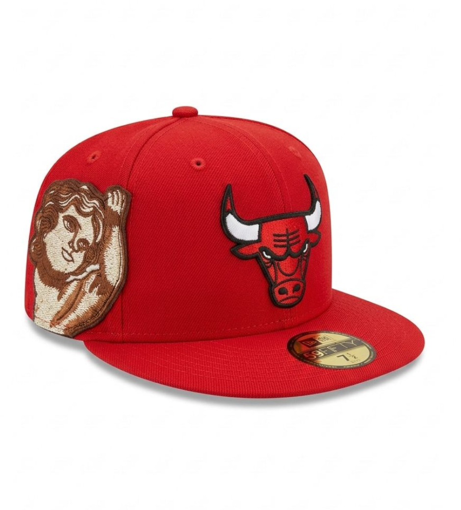 BEISBOLERA BULLS 59 ROJA