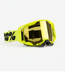 GOGGLES 100% YELLOW FLUORESCENT EDITION