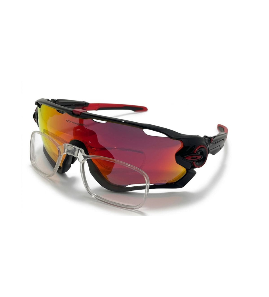 OAKLEY JAWBREAKER NEGRO ROJO