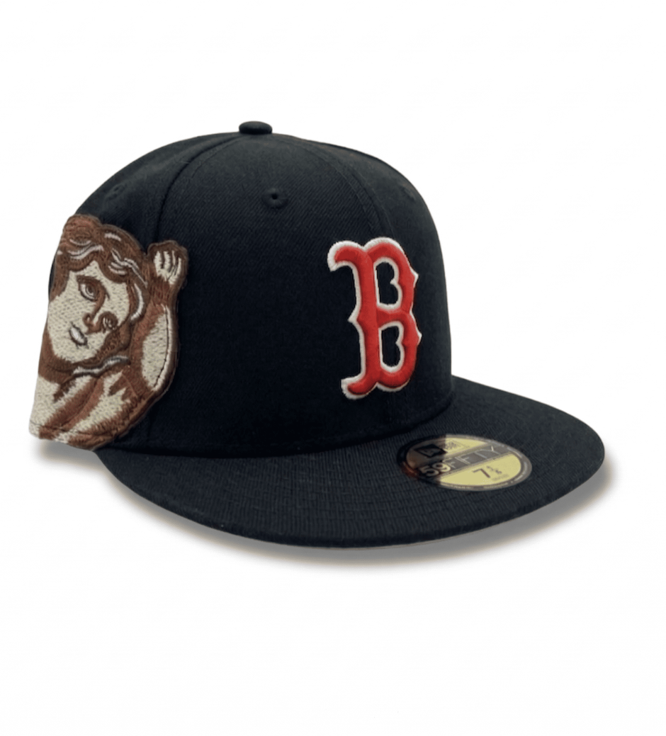 BEISBOLERA BOSTON RED SOX 59 NEGRO ROJO