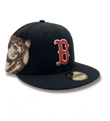 BEISBOLERA BOSTON RED SOX 59 NEGRO ROJO