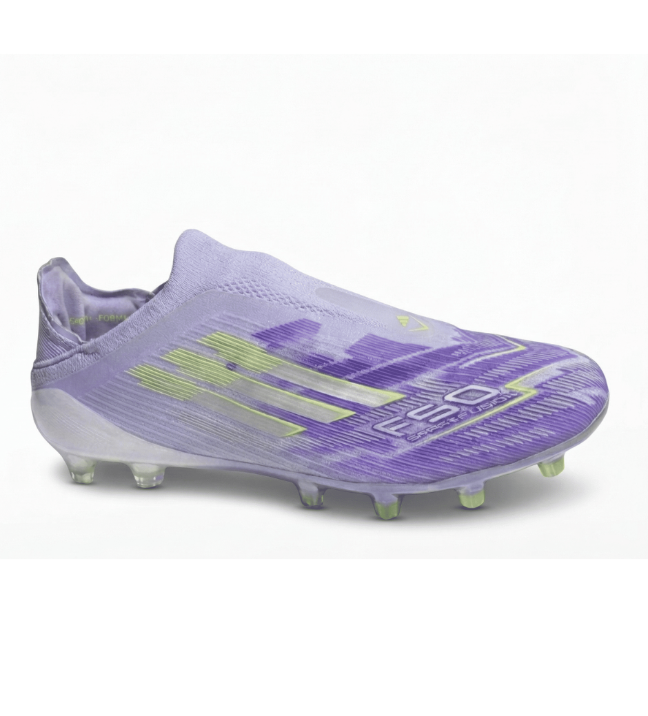 ADIDAS F50 ELITE LACELESS  TORNASOL MORADO SIN CORDON  H.